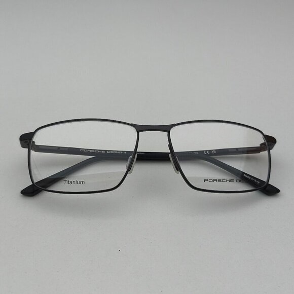 ?️Made in Italy! Porsche Design P8766 Black Eyeglasses 56/16 140 /EUM102?️ main image 9